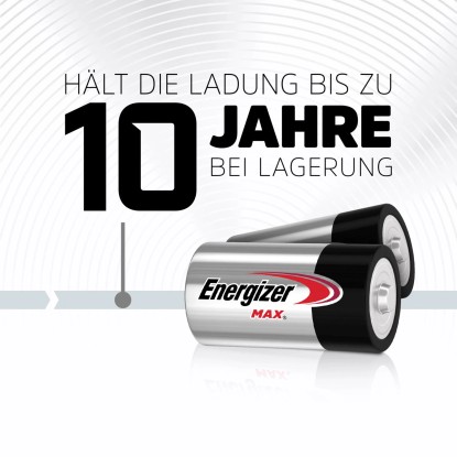Energizer Max Alkalna baterija C Pakiranje po 2 kosa