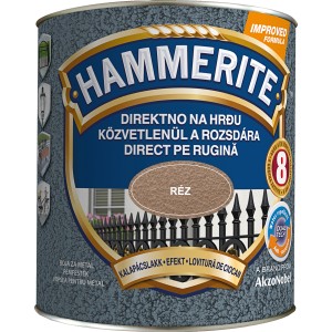Hammerite Efekt lak za kovino Hammered bakrena 2,5 l