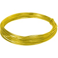 Aluminijasta žica Ø 1,6 mm x 12 m zlata