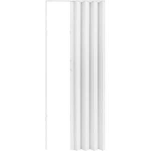 Zložljiva vrata 82 cm x 203 cm bela