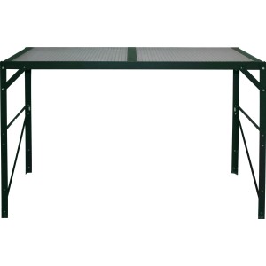 Vitavia aluminijasta miza z 1 odlagalno povrišino HKP 121 cm x 54 cm Smaragdna