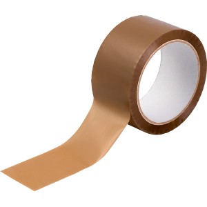 LUX-TOOLS Trak za pakiranje Rjav 66 m x 50 mm