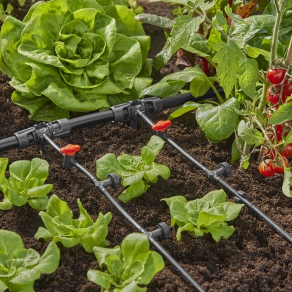 Gardena Vrstni kapljalnik z izravnavo tlaka za zanesljivo zalivanje 10 kos