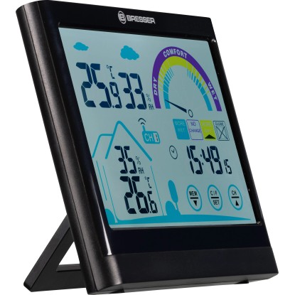 BRESSER VentAir Termo-/higrometer s priporočilom za prezračevanje