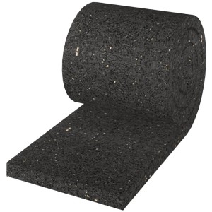 Gumijasti podstavek na roli GS Terrassen 8 mm x 77 mm x 2.300 mm