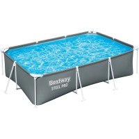 Bestway Steel Pro Montažni bazen siv 300 cm x 201 cm x 75 cm