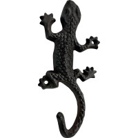 Okrasna figura kuščar kovina