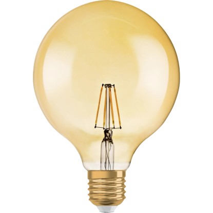 Osram LED-sijalka z nitko 1906 okrogle oblike E27/4 W (410 lm) topla b