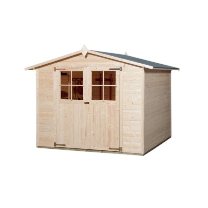 Weka Lesena vrtna hiška PARMA D Natur Š x G: 254 cm x 194 cm
