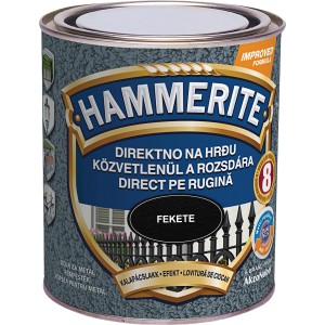 Hammerite Efekt lak za kovino Hammered črna 2,5 l