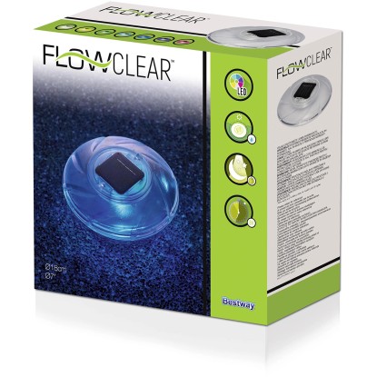 Flowclear™ Plavajoča solarna LED svetilka za bazen