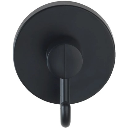 Wenko Kavelj za brisače Vacuum-Loc črn 2-delni set
