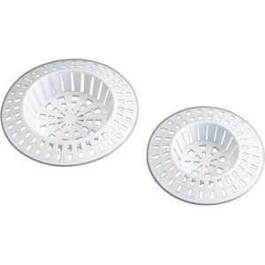 Wenko Sito za odtok belo 4-delni komplet