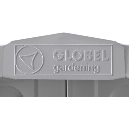 Globel Industries kovinska lopa 10x8 kovinsko srebrna Š x G: 295 cm x 237 cm