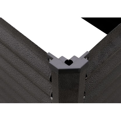 Kovinska visoka greda antracit 126 cm x 70 cm x 70 cm