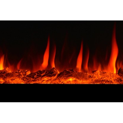 El Fuego LED električni kamin Luzern z ogrevanjem zatemnilen 1,8 kW