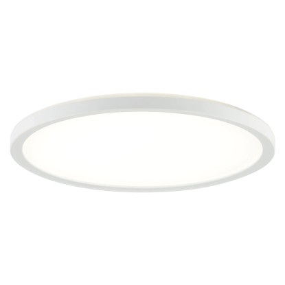 Brilliant Stropna LED-svetilka Velion bela Ø 29,3 cm