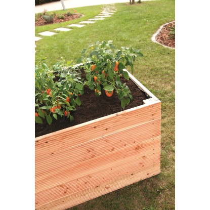 Visoka greda 100 cm x 200 cm x 72,5 cm duglazija
