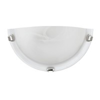 Eglo Stenska svetilka Salome 30 x 15 cm bela-krom