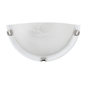 Eglo Stenska svetilka Salome 30 x 15 cm bela-krom