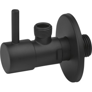 baliv Kotni ventil EV-3420 črn mat