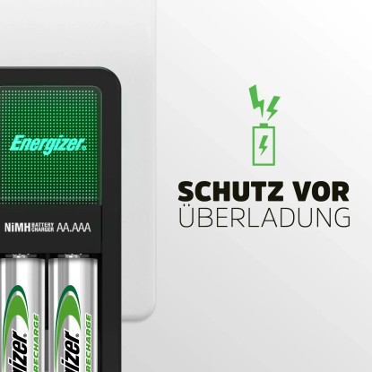 Energizer Polnilnik Mini Charger vklj. 2 x AA 2000 mAh bateriji