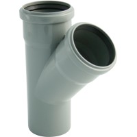 Marley Enojni HT-odcep 45° DN 50/50