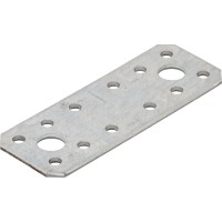 Ploščati spojnik, pocinkan, 100 mm x 35 mm, 10 kosov