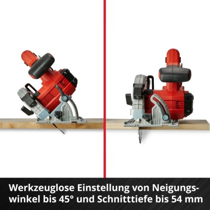 Einhell Power x-Change baterijska ročna krožna žaga TE-CS 18/165 Li Solo