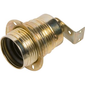 OBI Okov žarnice E27 medenina s kotnikom