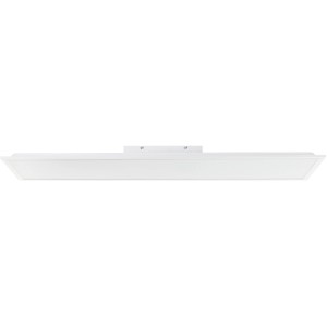 Brilliant Stropna LED-svetilka Briston 100 cm x 25 cm bela