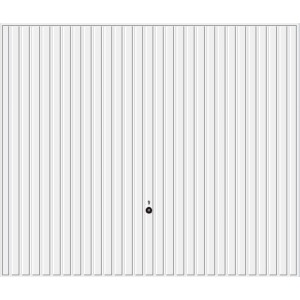 Hörmann Dvižno-nihajna vrata Berry Pearlgrain Bela 237,5 cm x 212,5 cm