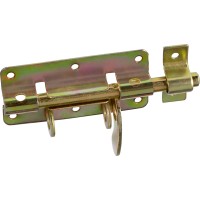 Pohištveni zapah rumeno pocinkan 100 mm x 48 mm