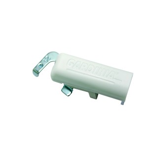 Gardinia Vpenjalni nosilec za aluminijaste žaluzije kovina bela 2-delni komplet