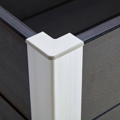 Visoka greda iz WPC 150 cm x 70 cm x 75 cm