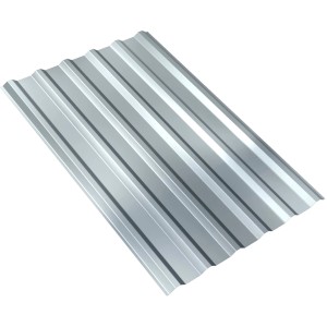 Weckman Trapezna pločevina 1250 mm x 776 mm debelina 0,35 mm aluminij-pocinkana
