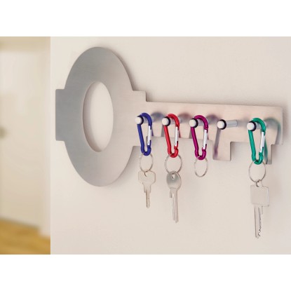 Vponka aluminijasta 60 mm rdeča 2 kos