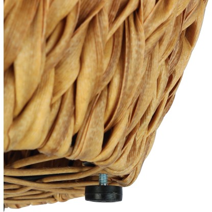 Lonec za rastline 35 cm x Ø 39 cm naravne barve