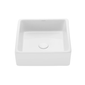 Uptrend Nasadni umivalnik Duff 38 kvadratni bel