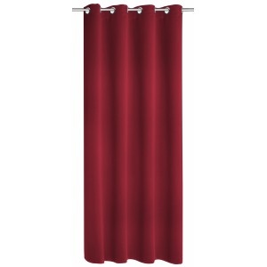 Zavesa s kovinskimi očesci Blackout Mia Granatna 245 cm x 140 cm