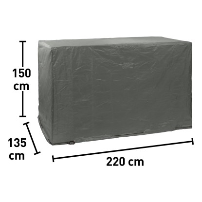 Zaščitno prekrivalo za Hollywood-gugalnico 220 cm x 150 cm x 135 cm