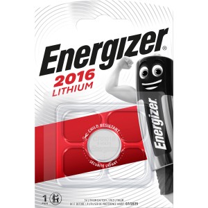 Energizer Litijeva gumbna baterija CR2016 3 V