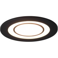 Trio Vgradni reflektor LED Core 5 W 450 lm črn mat