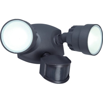 LUTEC LED zunanji stenski reflektor Shrimp II z detektorjem gibanja