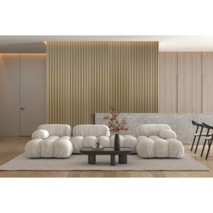 Akustični panel svetli hrast 244 cm x 52 cm x 1,8 cm