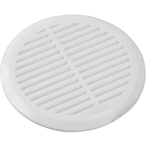 Rešetka za pohištvo 50 mm bela 4 kosi