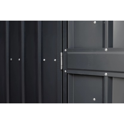 Globel Komplet za krilna vrata 2 za kovinske vrtne lope antracitni