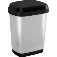 Koš za smeti Dual Swing 25 l Steel