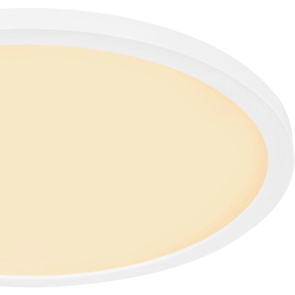 Globo LED-stropna svetilka Sapana Ø 29,4 cm Bela