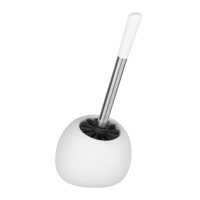 Wenko WC-garnitura Polaris keramika 17 x 34,5 x 14,5 cm bela